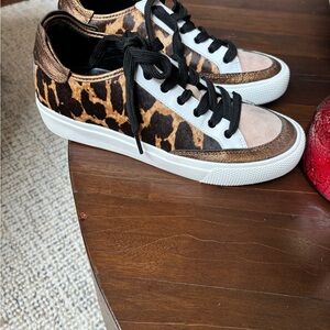 DKNY Leopard Print Women's Sneakers